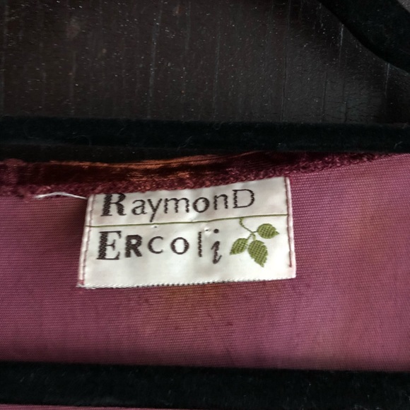 Rare Ercoli Babydoll.  Velvet Tie-dye Grunge! - Picture 2 of 4
